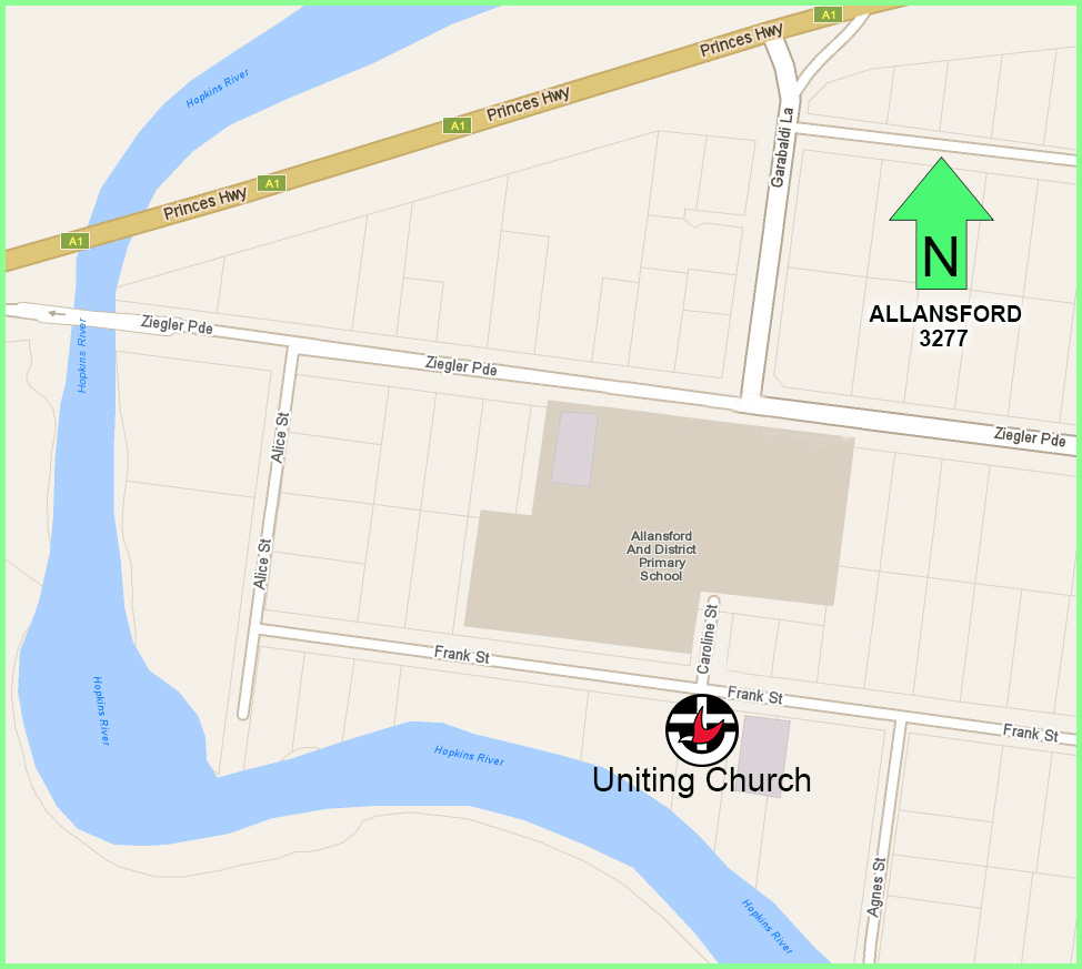 map Allansford UC