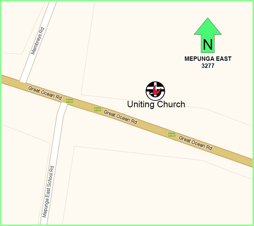 map Mepunga East UC