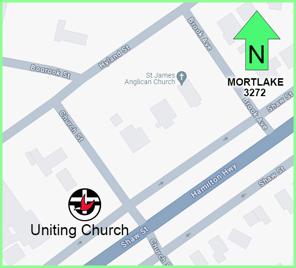 map Mortlake UC