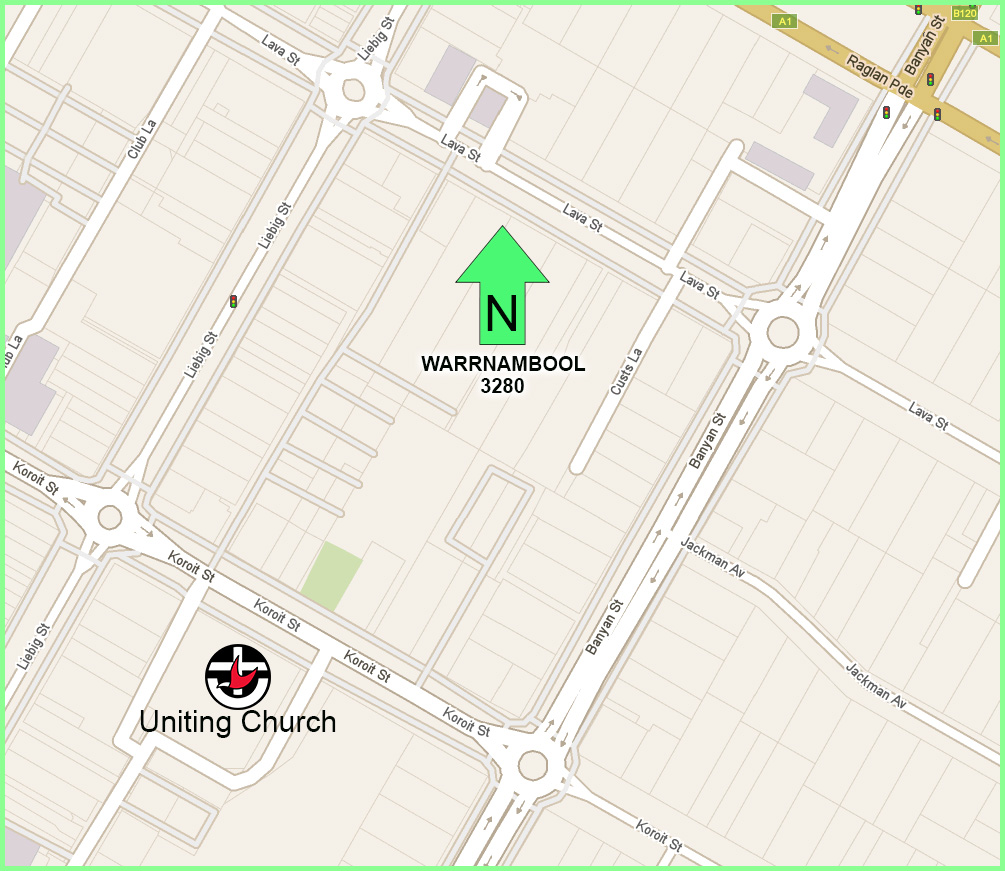 map Warrnambool UC
